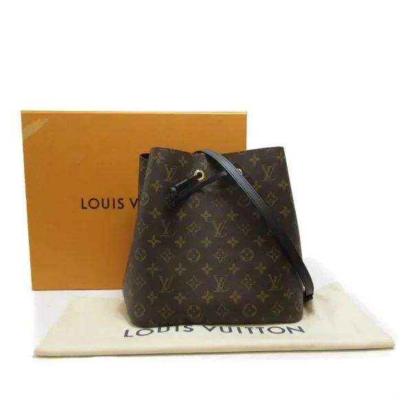 Louis Vuitton Neo Noe Shoulder Bag M44020 Monogram Canvas Brown Women LV - Picture 8 of 11